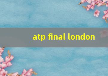 atp final london